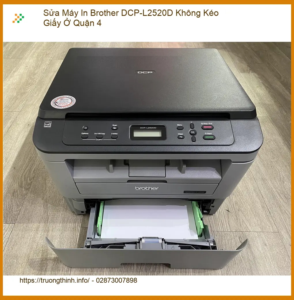 Sửa Nạp Mực Máy In Brother DCP-L2520D Không Kéo Giấy Quận 4 - Gọi ngay