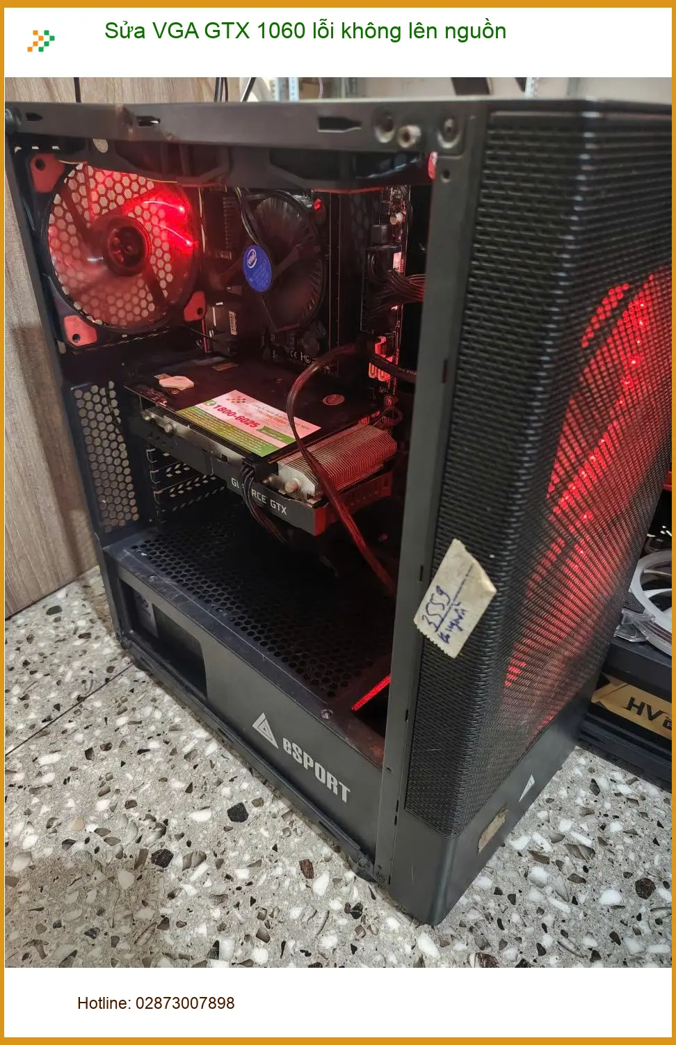 Anh Hải thiết kế đồ họa cứu VGA GTX 1060 lỗi không lên nguồn Quận 7 lấy liền