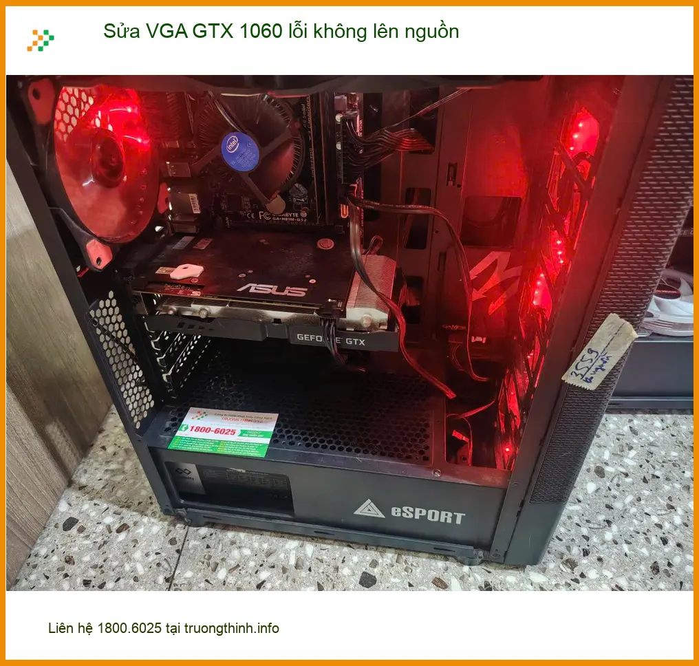 Anh Hải thiết kế đồ họa cứu VGA GTX 1060 lỗi không lên nguồn Quận 7 lấy liền ảnh thực tế 1