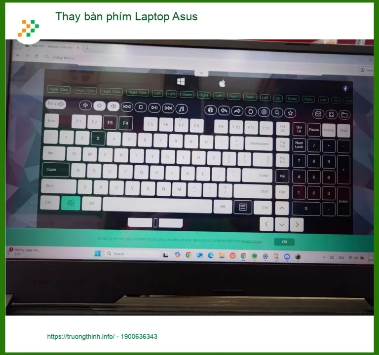 Bạn Kiệt review nơi thay bàn phím Laptop Asus Quận 7 uy tín