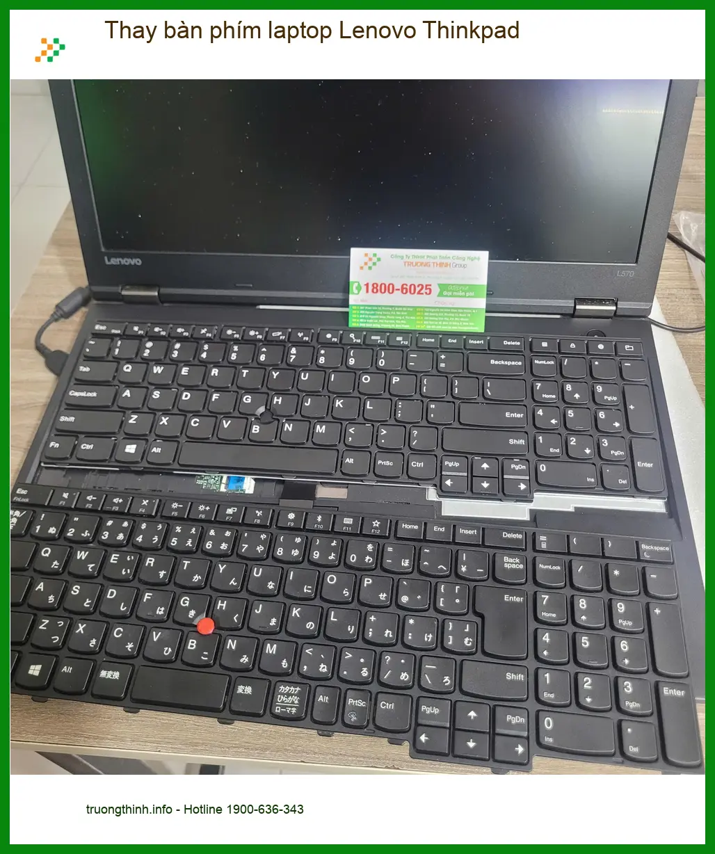 Chỗ Thay bàn phím laptop Lenovo Thinkpad Quận Tân Bình uy tín - Anh Hùng IT chia sẻ