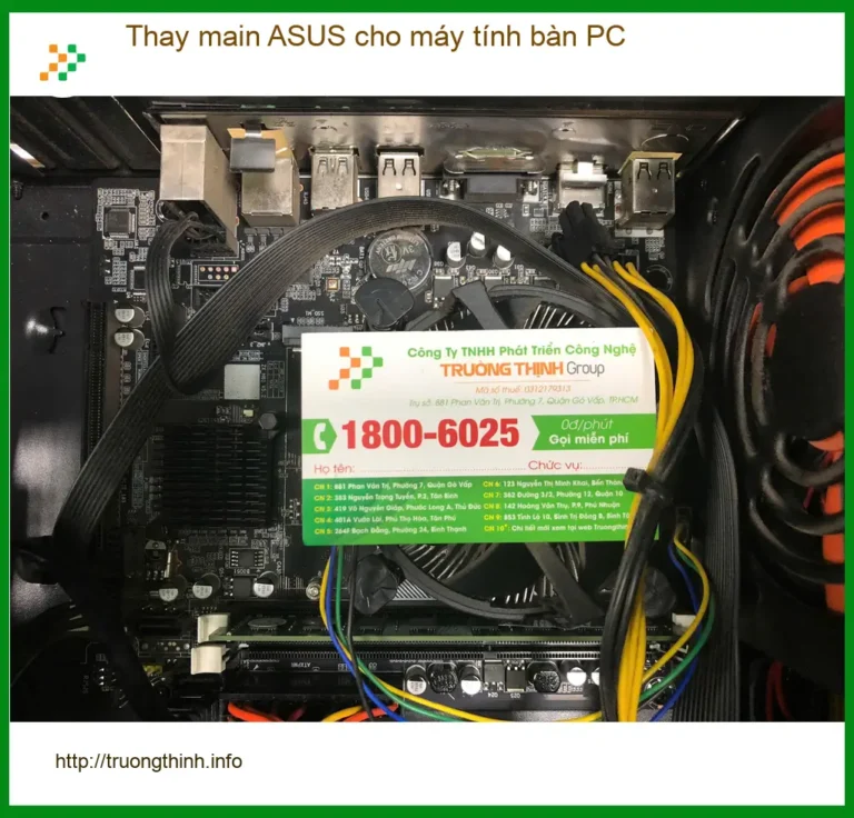 Anh Văn ở Quận Bình Tân review ca Thay main ASUS máy tính bàn PC nhanh