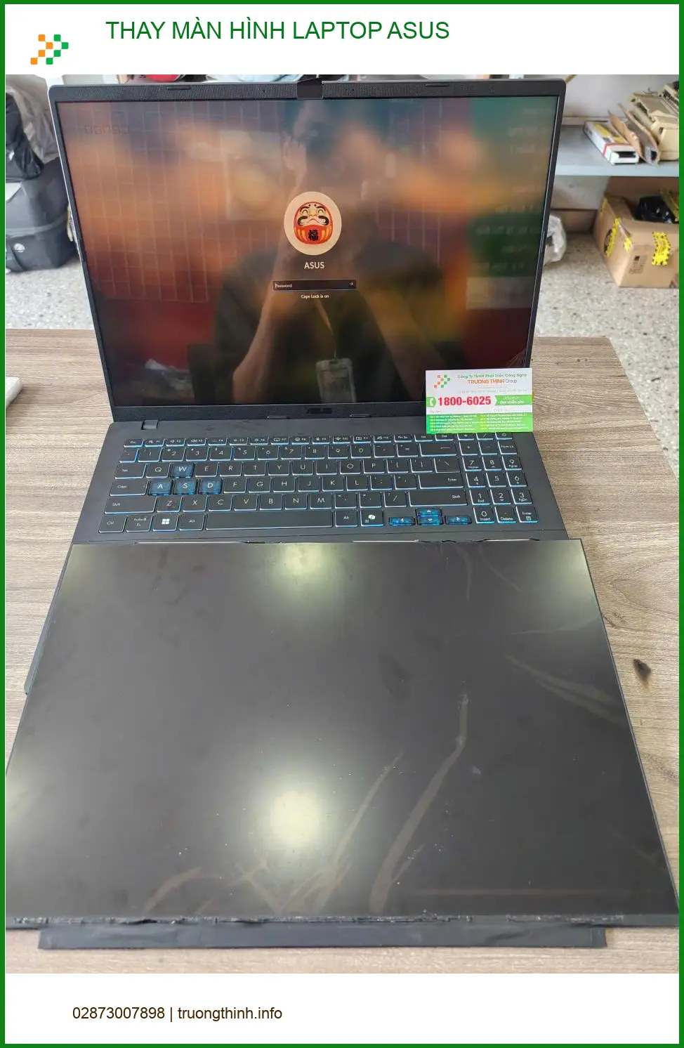 Cô Mai khó tính review dịch vụ Thay Màn Hình Laptop Asus Quận 7 Uy tín