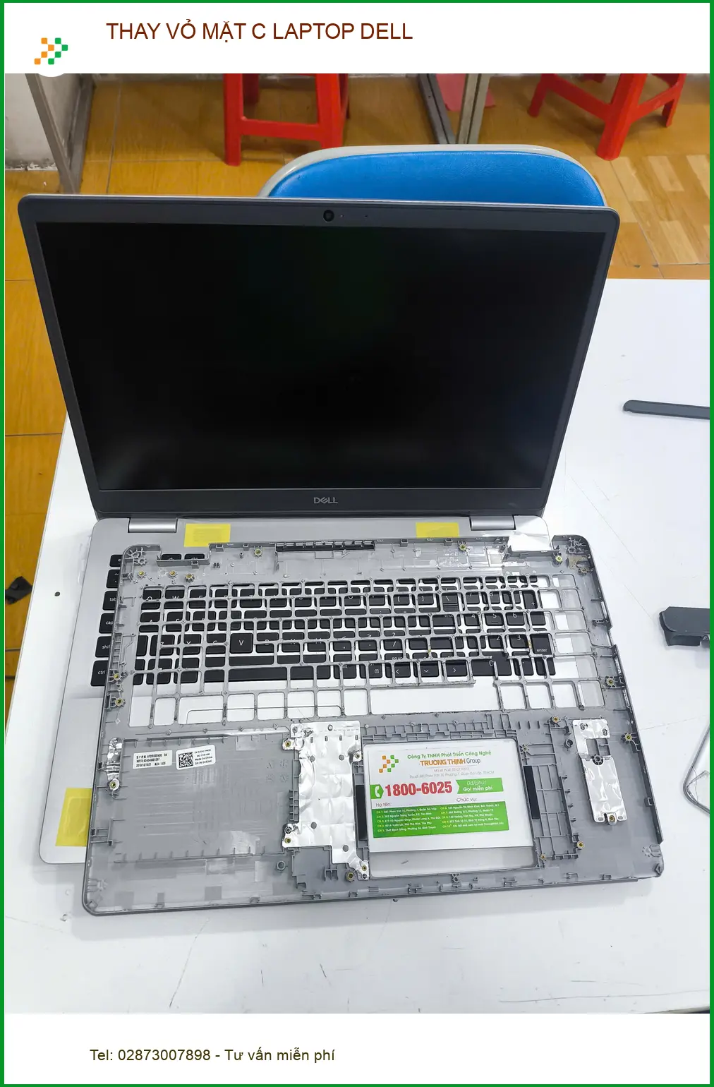 Anh Đạt nhân viên văn phòng - Trung tâm Thay vỏ mặt C Laptop Dell Quận Gò Vấp