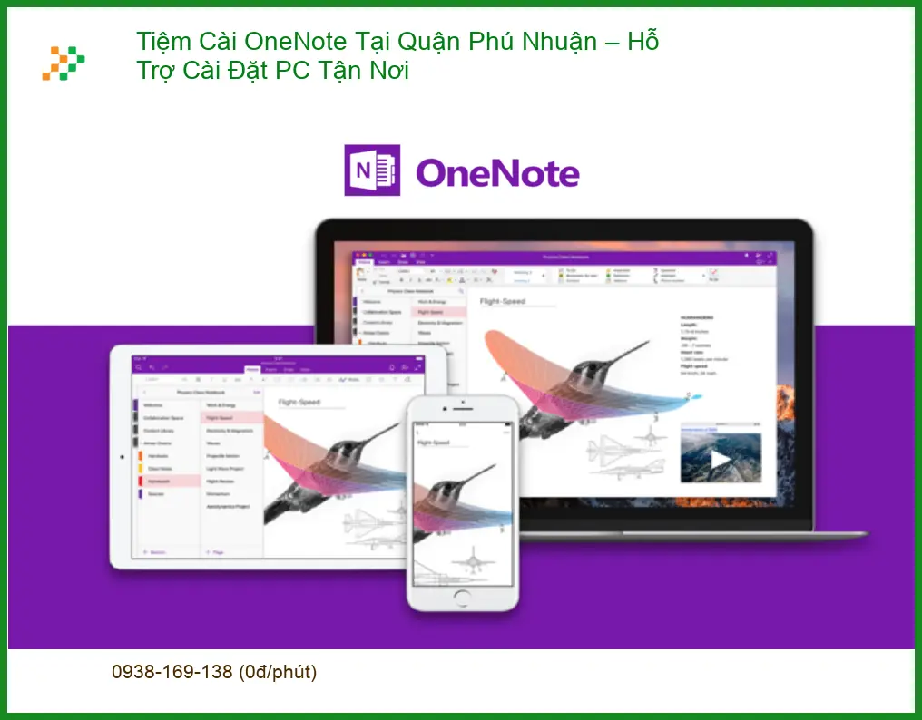 Cài Đặt Máy Tính OneNote Quận Phú Nhuận – Dịch vụ hỗ trợ PC tận nơi