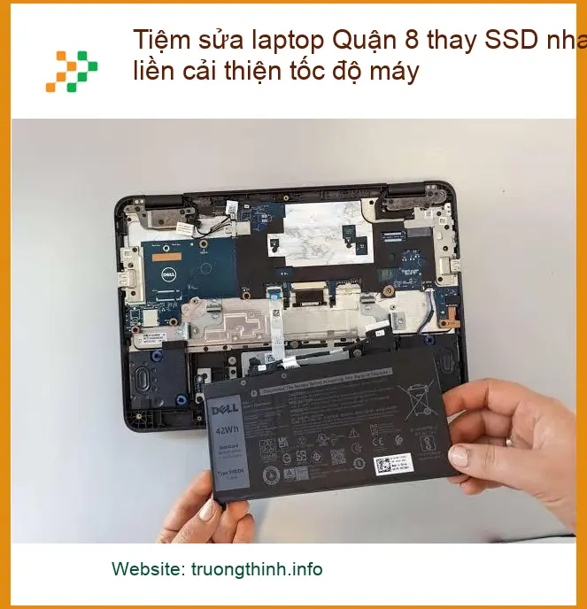 Sửa Laptop Tiệm sửa laptop Quận 8 thay SSD nhanh lấy liền - Cửa hàng uy tín TPHCM