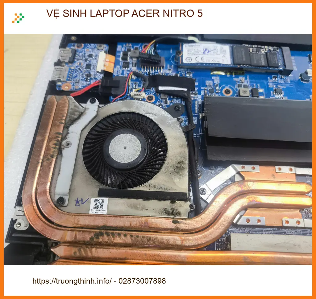 Dịch vụ vệ sinh Laptop Acer Nitro 5 Quận Gò Vấp giá rẻ - Anh Minh IT review