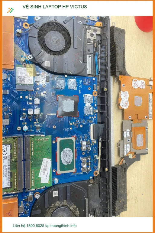 Chị Thảo tìm dịch vụ vệ sinh Laptop HP Victus Quận Gò Vấp – Giá tốt